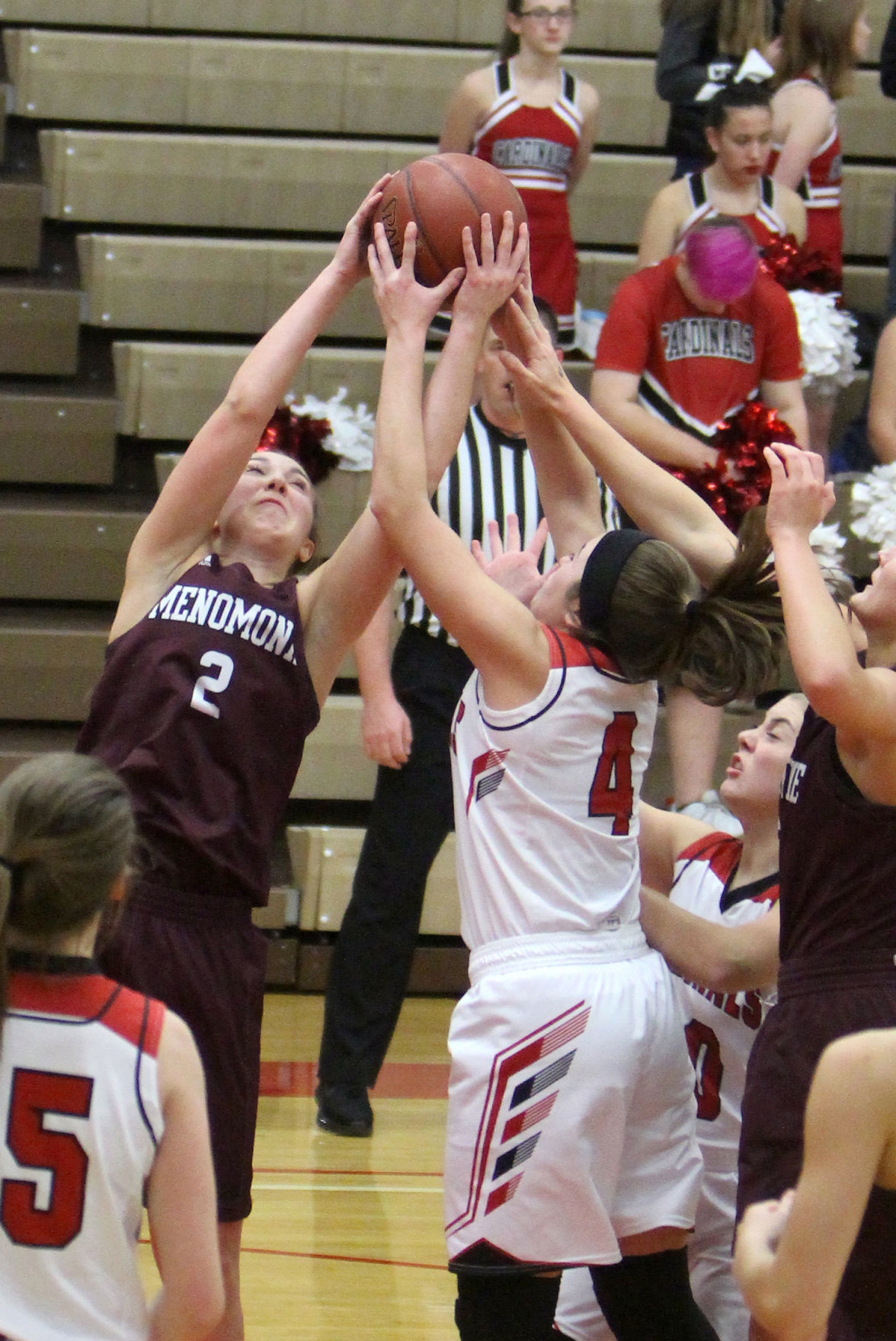 Menomonie at Chi-Hi girls basketball 12-8-18